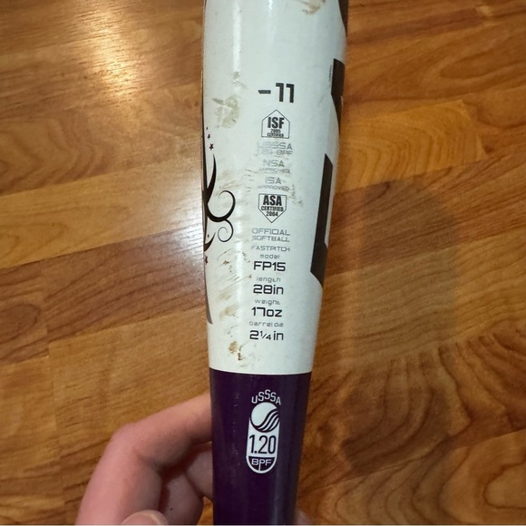 Vtg Easton Synergy Fastpitch Softball Bat Model FP15 28” 17 Oz 2 1/4” Barrel -11 - Picture 5 of 12